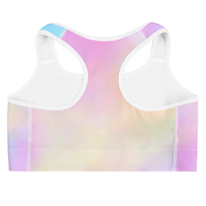 Love Cotton Candy Sports bra