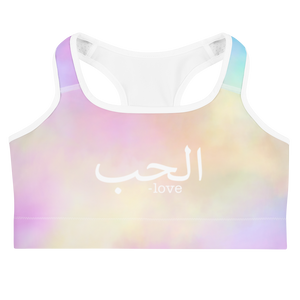 Love Cotton Candy Sports bra